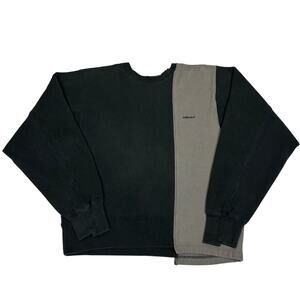 Ambush Two Tone Split Sweatshirt Men's Medium Made in Japan